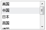 listbox列表框